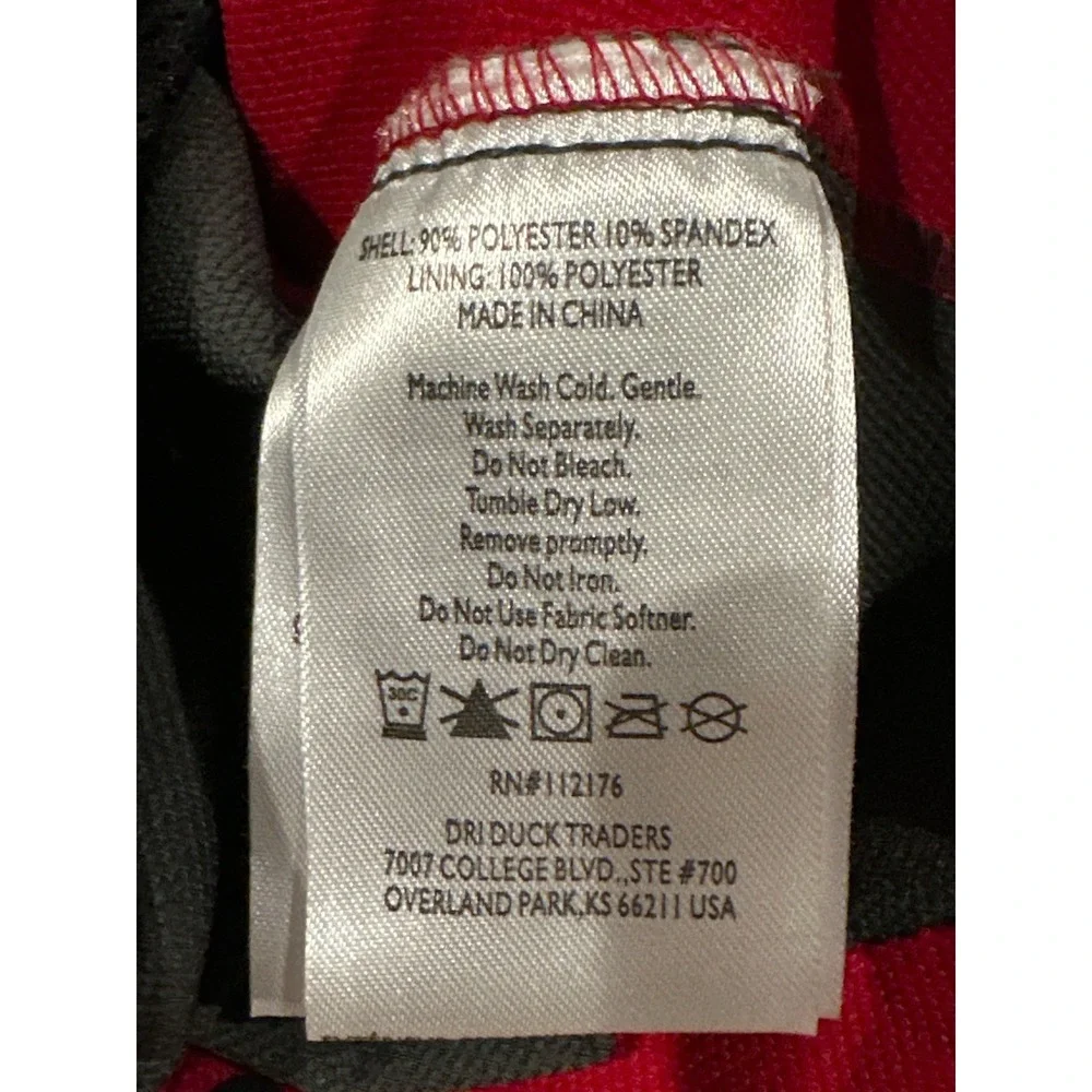 Dri-Duck 5309 Baseline Softshell Jacket Men's 3XL‎ Red Gray Wind Water Resistant